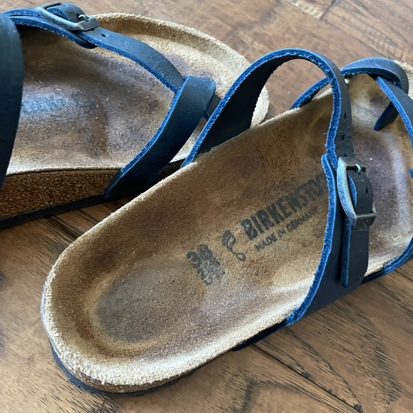 Birkenstock Mayari sandals, size 38, oiled leather - blue - Picture 5 of 9
